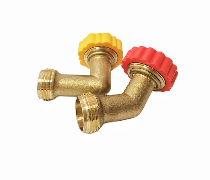 3/4NH-11.5 Lead Free Brass Elbow Garden Using 90 Degree And 45 Degree