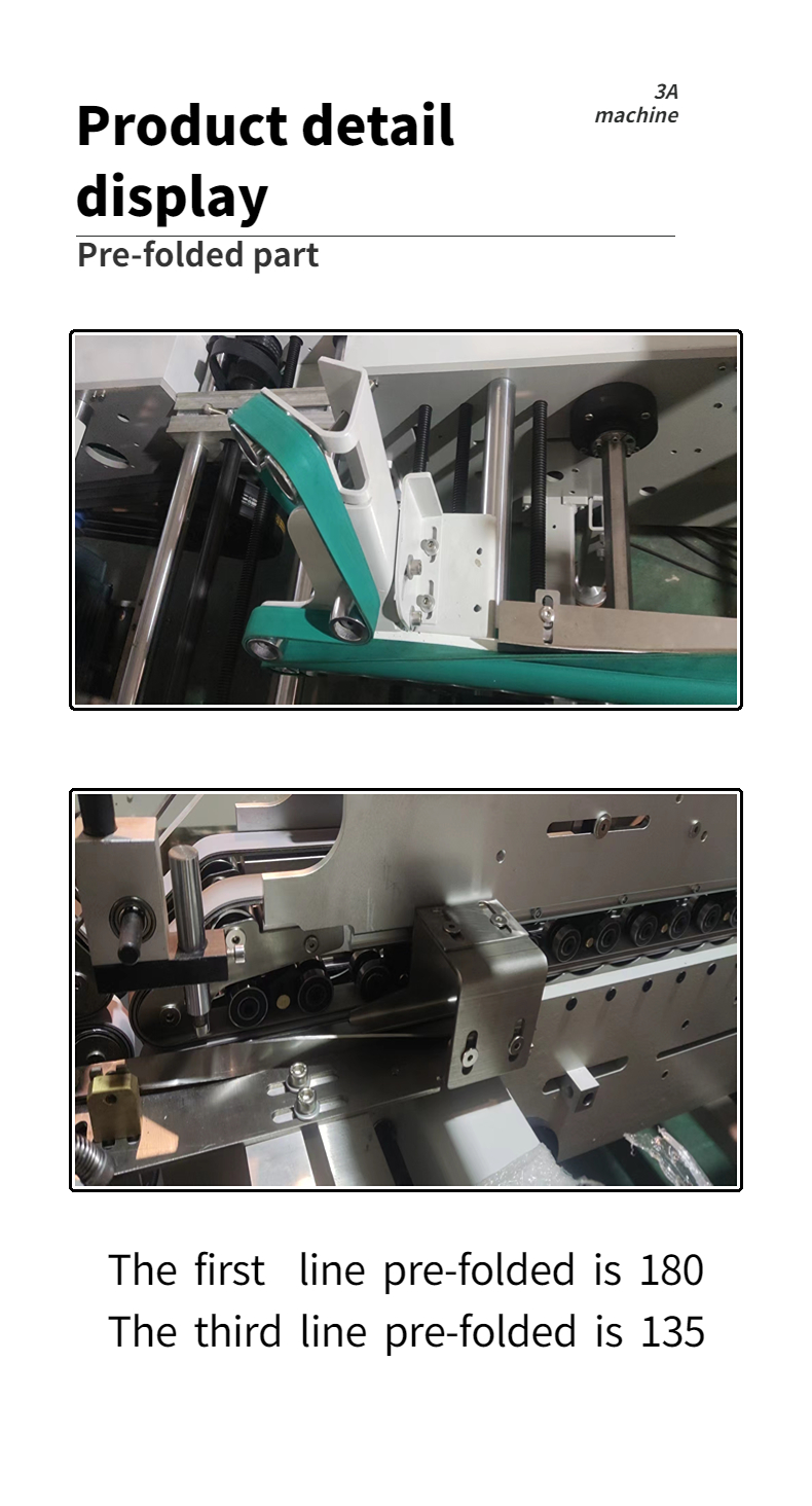 CQT 900YG-2 Pre-Folded Bottom Lock Corrugated Cardboard Box Making Machine Folder Gluer