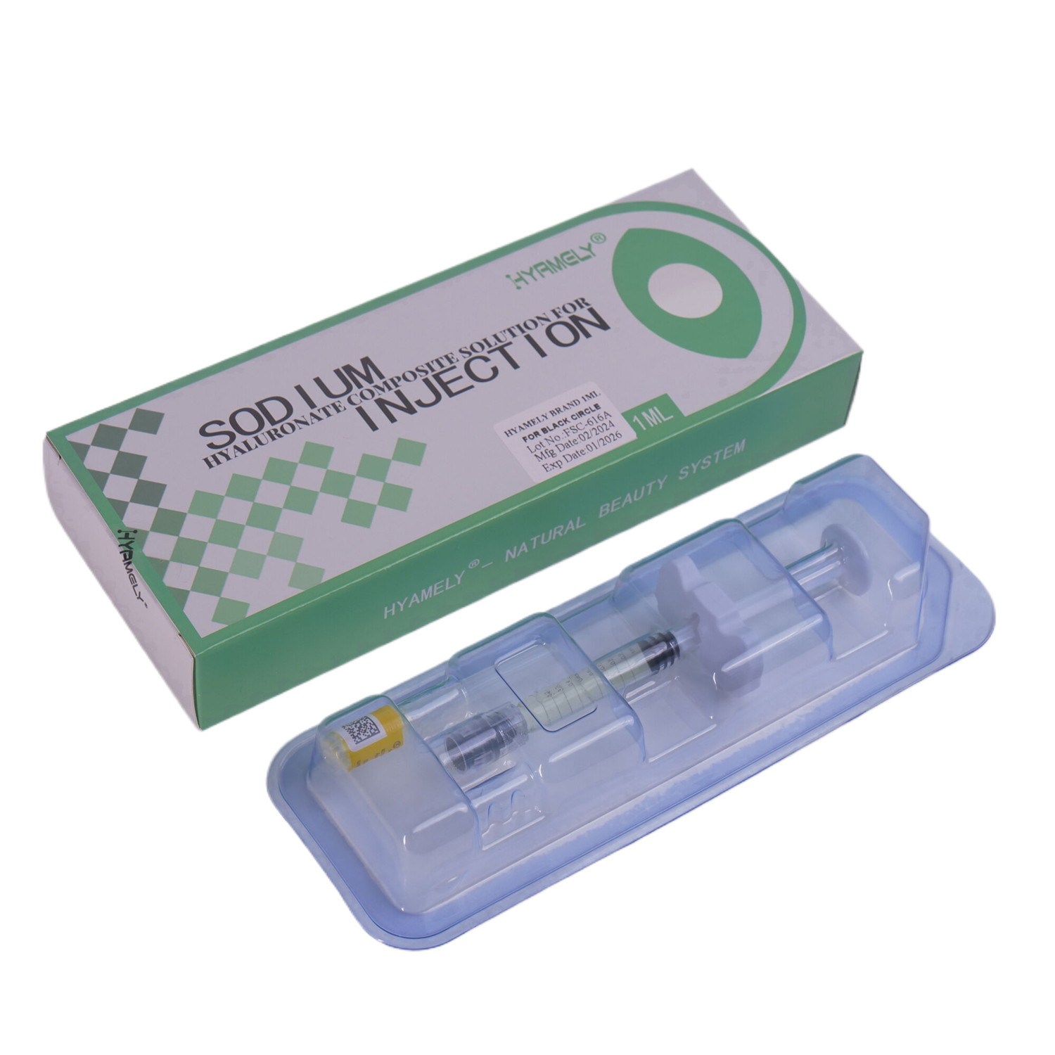 Hyamely Hyaluronic acid filler Sodium Hyaluronate Remove Dark Circles 1ml Fine Filler
