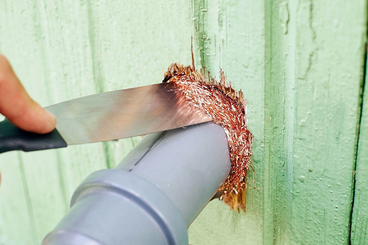 Effective Pest Control Copper Mesh 0.17mm Knitted Wire Rodent Proofing for Farms Gardens