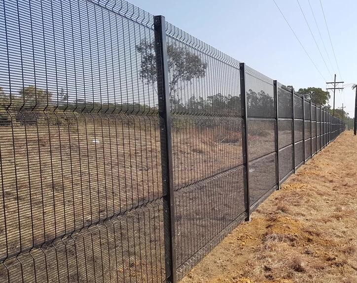 Heavy Duty Anticlimb Fencing Welded Mesh 358 High Security Anti Cut