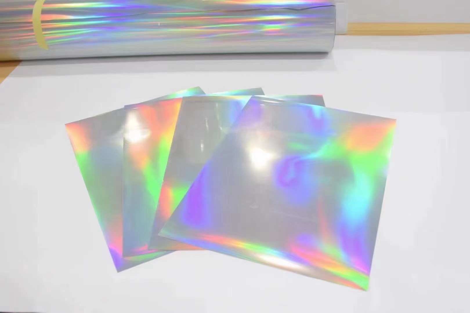 Eco-Solvent/UV Printing Hologram Vinyl Sticker Laser Vinyl Rainbow Effect for Motorcycle Decoration
