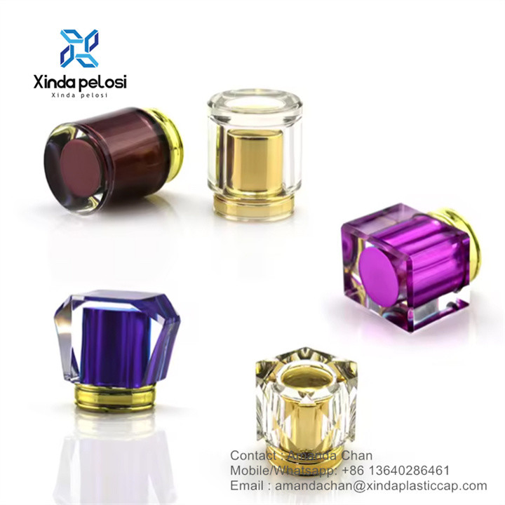 Customize Perfume Bottle Cap Plastic PP Perfumes Cap For Cosmetic Bottles