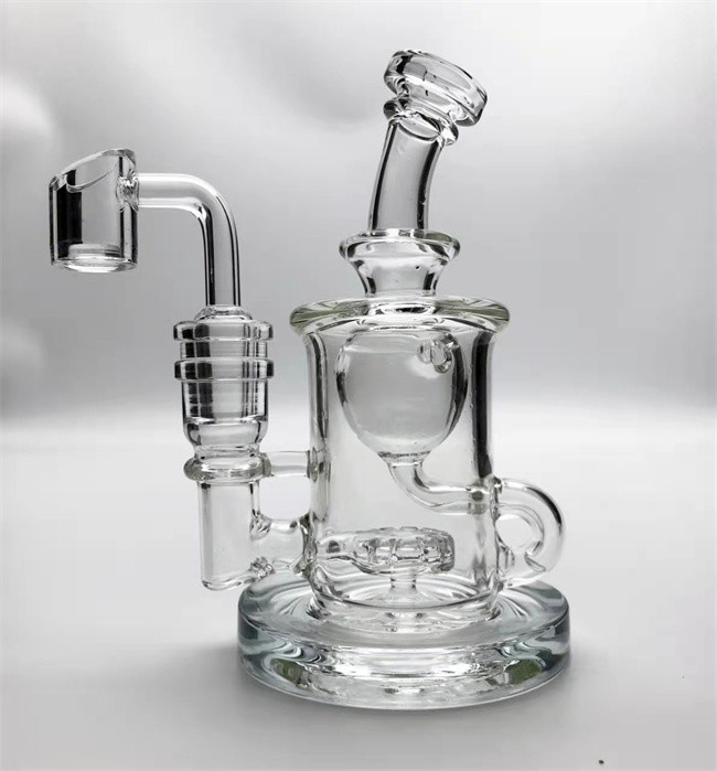 Odm 9'' Hookah Water Pipe Recycler Premium Bong Glass Bubbler