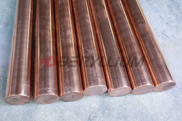C18200 CuCr1 Chromium Copper Rods Heat Treatable For Connector