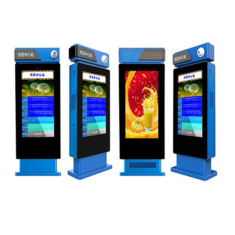 Factory Price 65" Digital Signage Interactive Kiosk Commercial LCD Screen Stand Advertising Touch Display