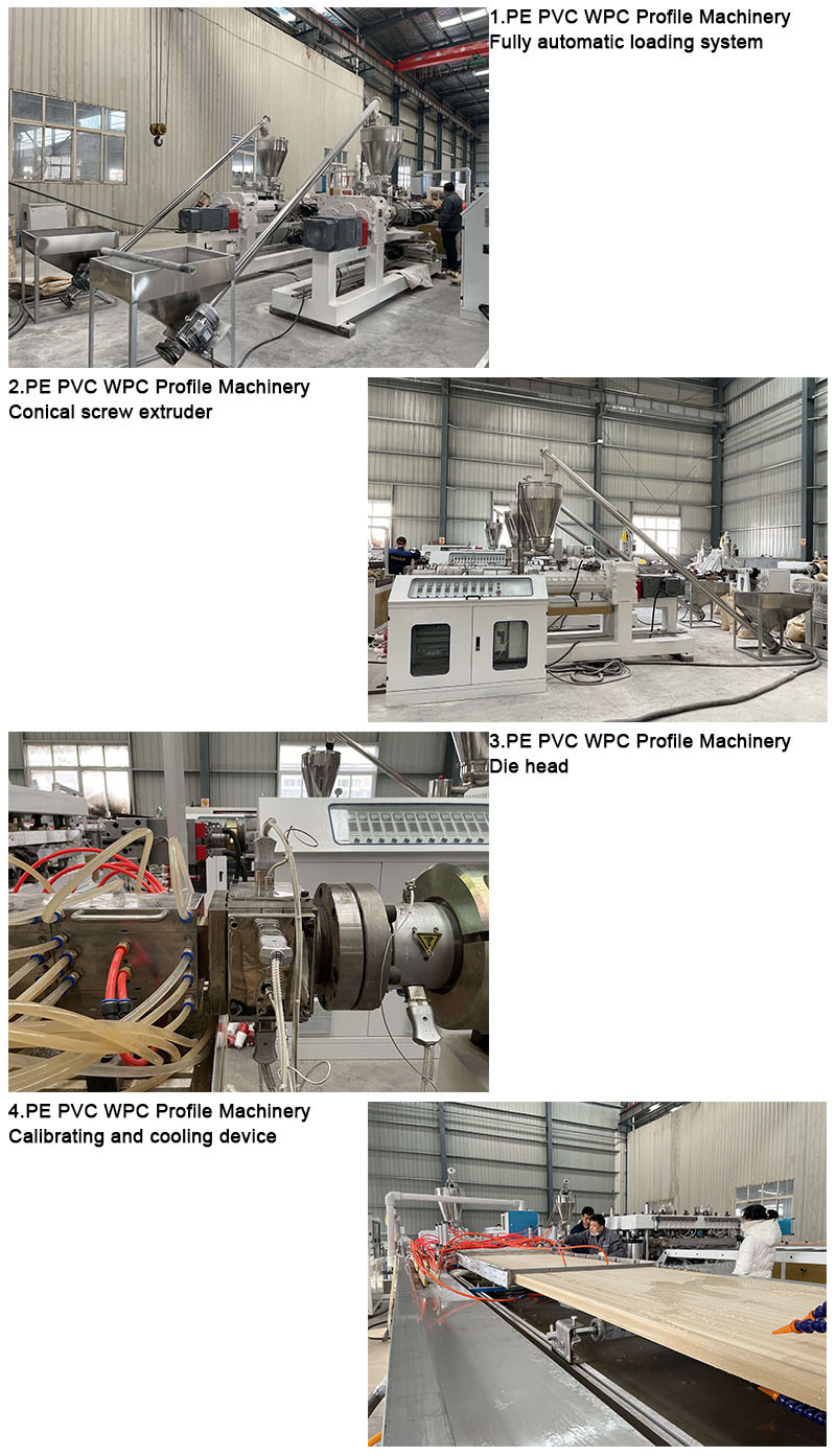 WPC PVC Board Making Machine Door 600kg/H Pvc Foam Board Machine Cladding Panel Production Line