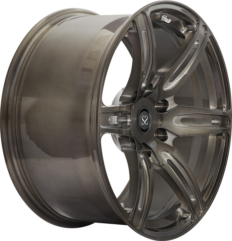 Bronze Machined Forged Alloy Rims For Audi RS7 / 22