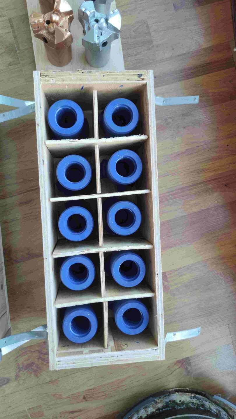 76mm Diameter Non Coring Drill Bits PDC 3 Wings For Mining Drilling