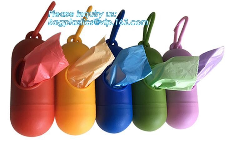 High Quality Eco-friendly Degradable Fashion With Printing Doggy Pet Dog Waste Poop Bags, Eco friendly pet dog waste poo
