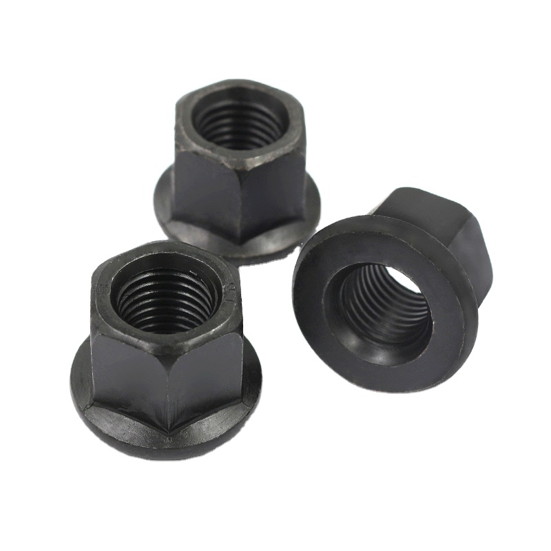 M10-M30 Hexadecimal Flange Thickening Nut with Pad Plate ISO9001 Certified Zinc Nut