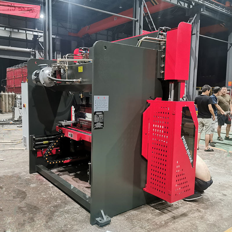 Electric Hydraulic Press Brake 100 Ton Metal Steel Bending Machine Manual Delem DA52S