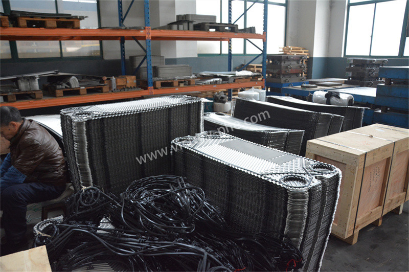 H17 Plate Type Heat Exchanger Components Industrial Titanium Material