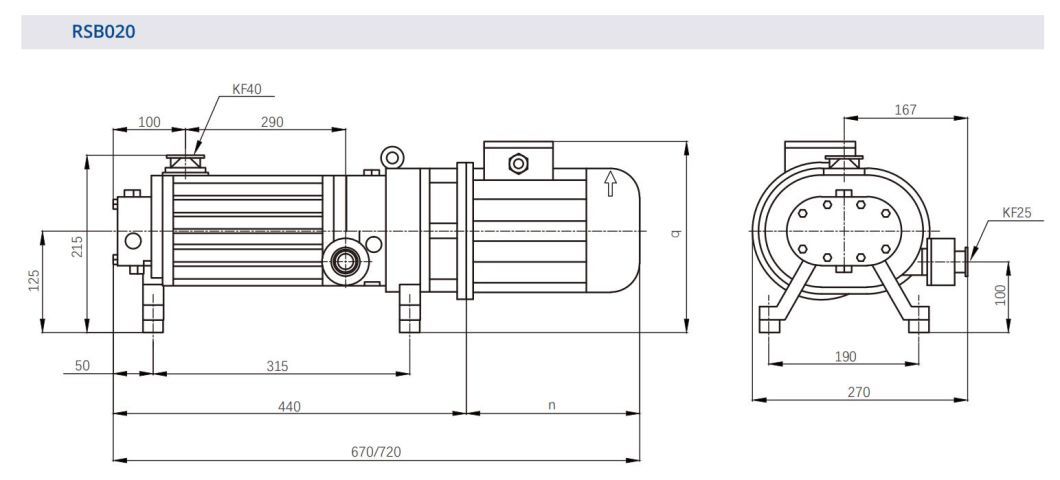 Air Cooled Screw Vacuum Pumps for Lectronics, Metallurgy, Chemical, Food, Machinery, Medicine, Aerospace and Other Departments