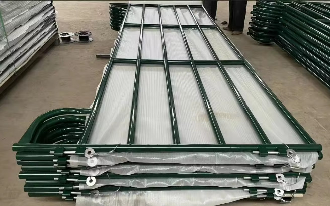 Portable Steel Cattle Yard Panels For Prefab Houses And Cow Sheep Horse