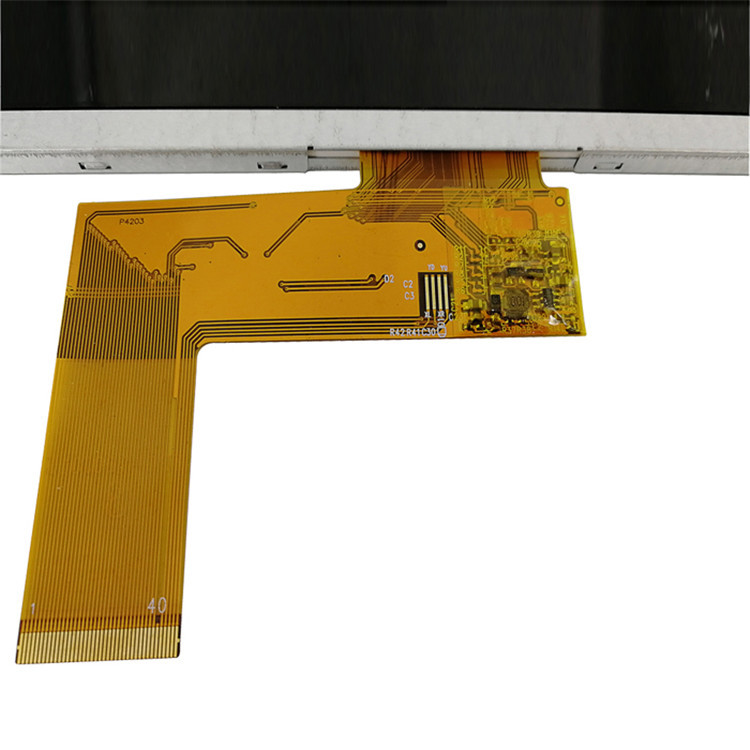 High Brightness 800x480 RGB 24BITS 200Cd/M2 7" TFT LCD Display