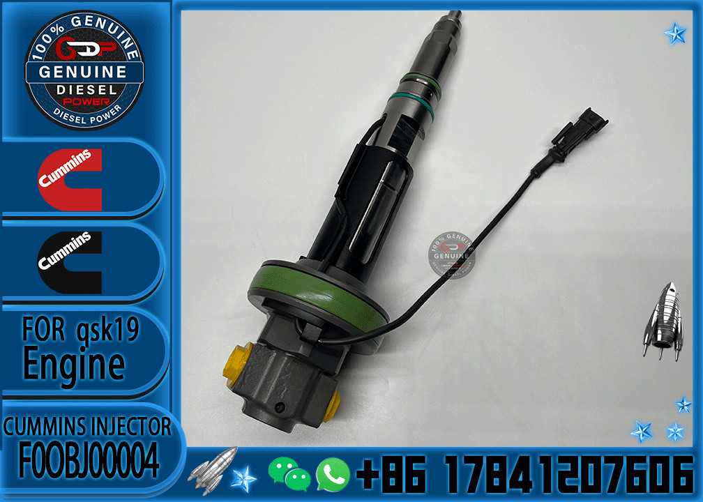 Remanufactured fuel injector F00L0J019 4964170 4955524 FOR Engine SK19 QSK38 QSK50 QSK60 F0OBJ00004