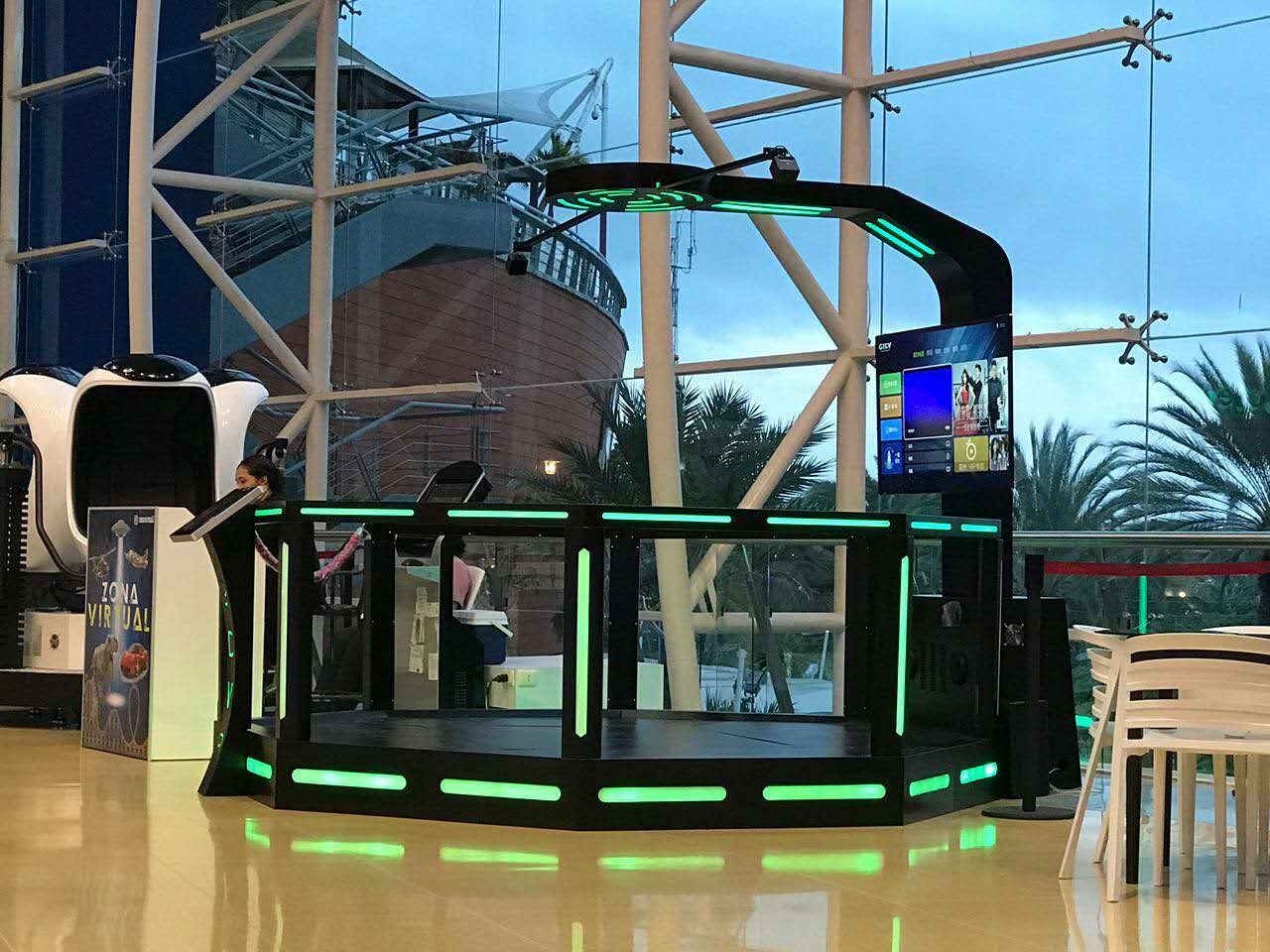 Commercial 9D VR Cinema VR HTC Platform With 80 Interactive Games