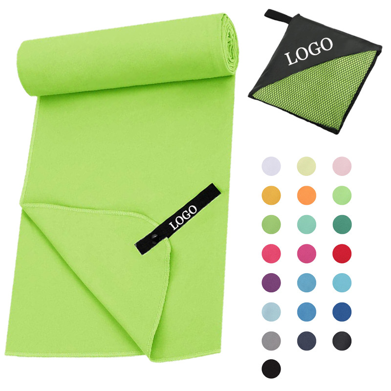 Customized Logo Premium Extra Large Sublimation Sand Free Microfiber Beach Towel Blank