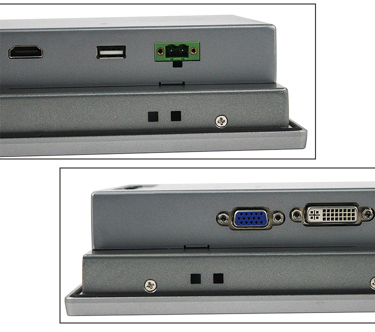 Al Alloy 10" Tft Capacitive Touchscreen , 1280X800 Industrial Touchscreen Displays