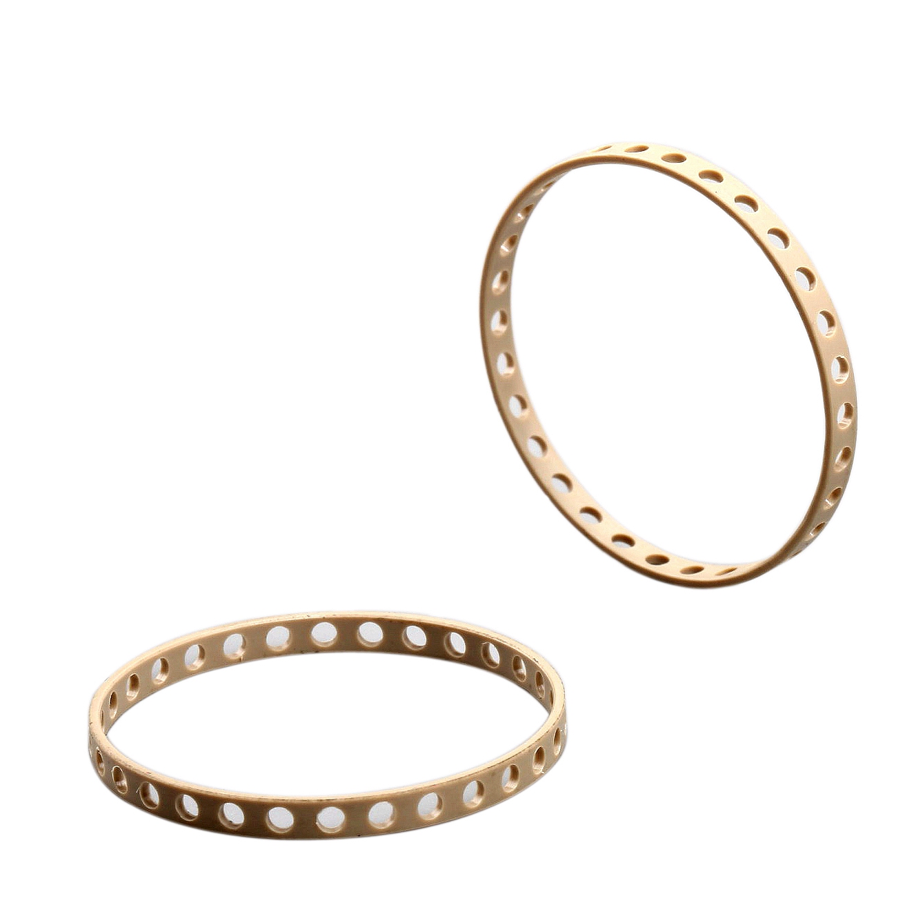 0.01mm Tolerance Pps Ring Custom Cnc Parts , Engineer Plastic Cnc Precision Machining