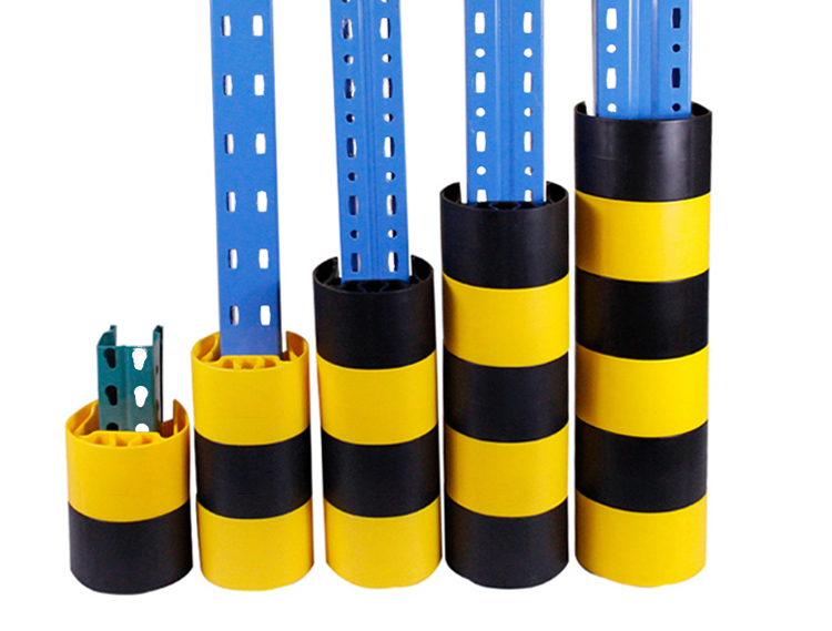 Corrosion Protection HDPE Plastic Pallet Rack Upright Protector for Warehouse Storage