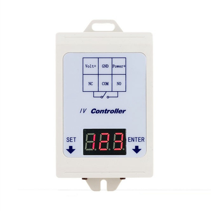 IV - U3 12 v / 24 vdc voltage digital control relay switch/over-voltage and under-voltage relay