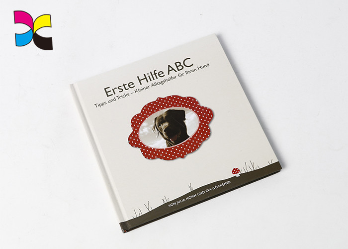 Eco - friendly Recyclable Paper Hardcover Cookbook Printing With Film Lamination