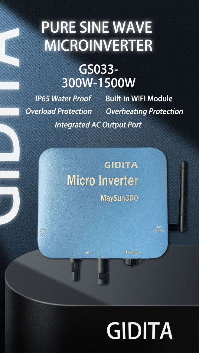 Custom Logo Grid Tie Solar Power System Inverter For Home