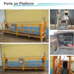 Building Construction Aluminum alloy 380V/50Hz 0.8Ton ZLP800 Suspended Working