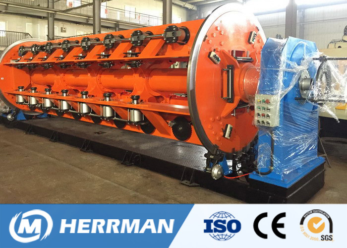 Cable Making Machine Assembly Sctructure Cable Stranding Machine Siemens Motor Driving Rigid Frame Stranding Machine