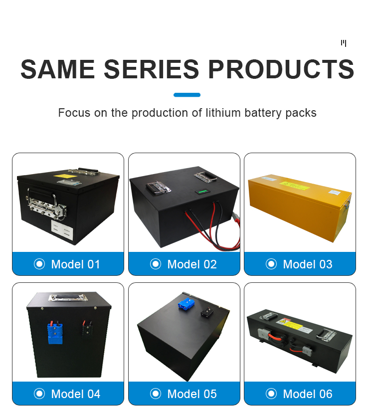 RV Phosphate Energy Storage Battery Pack Lifepo4 48v 120ah Lithium