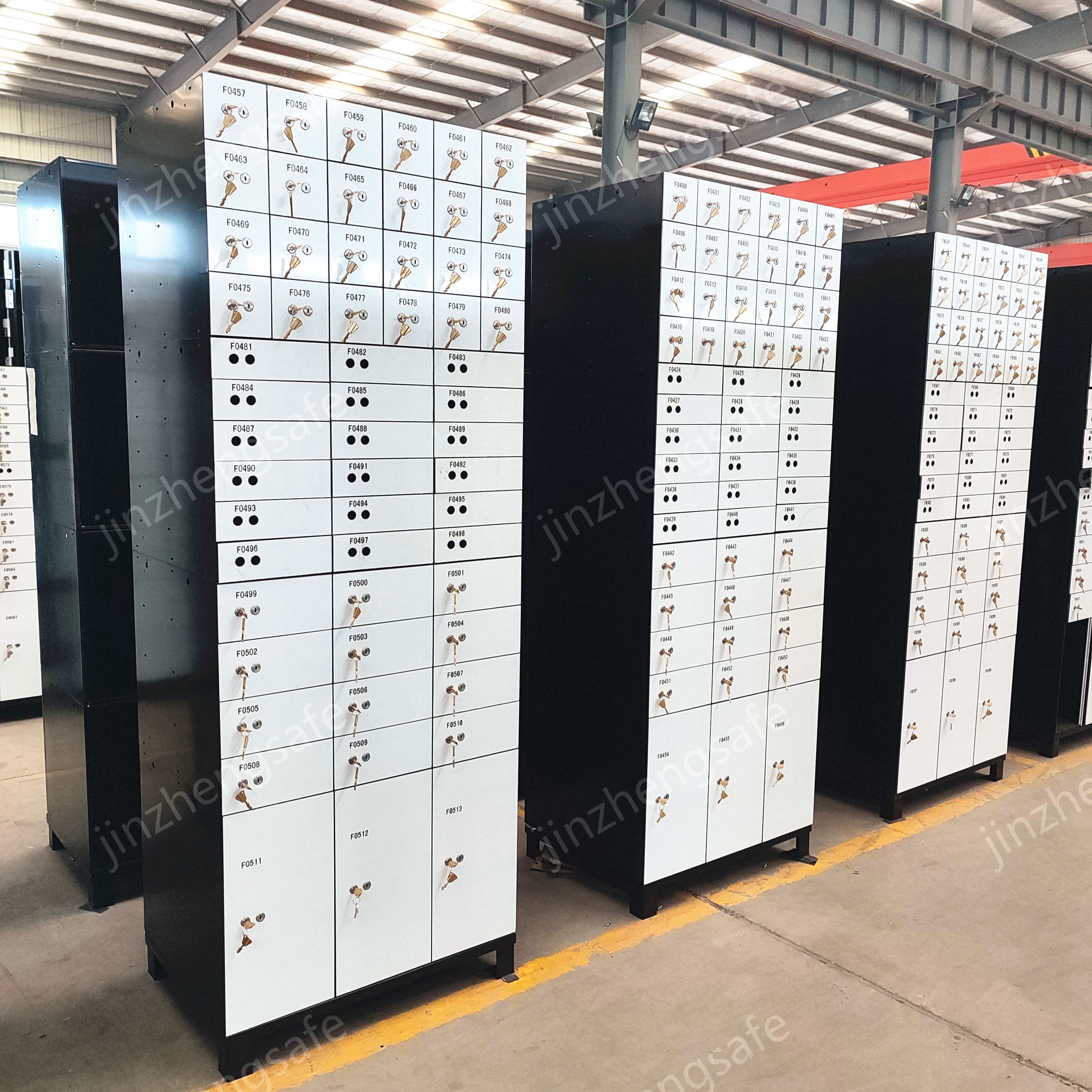 Steel Plate W271mm H99mm Fire Resistant Safe Lockers , Safe Locker Box