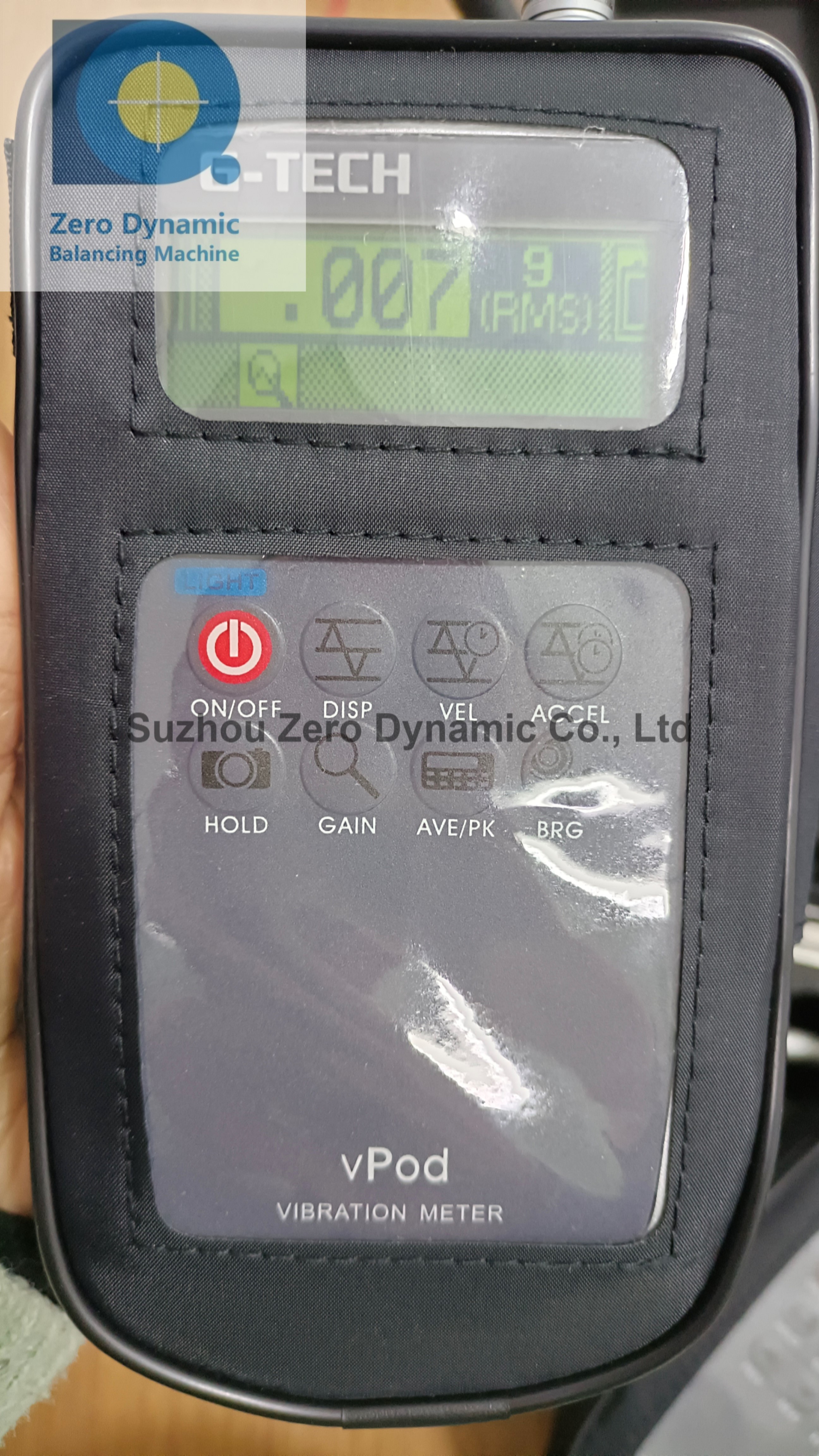 Microprocessor Based Handheld Vibration Meter , Portable Vibration Meter VPod And VPod II