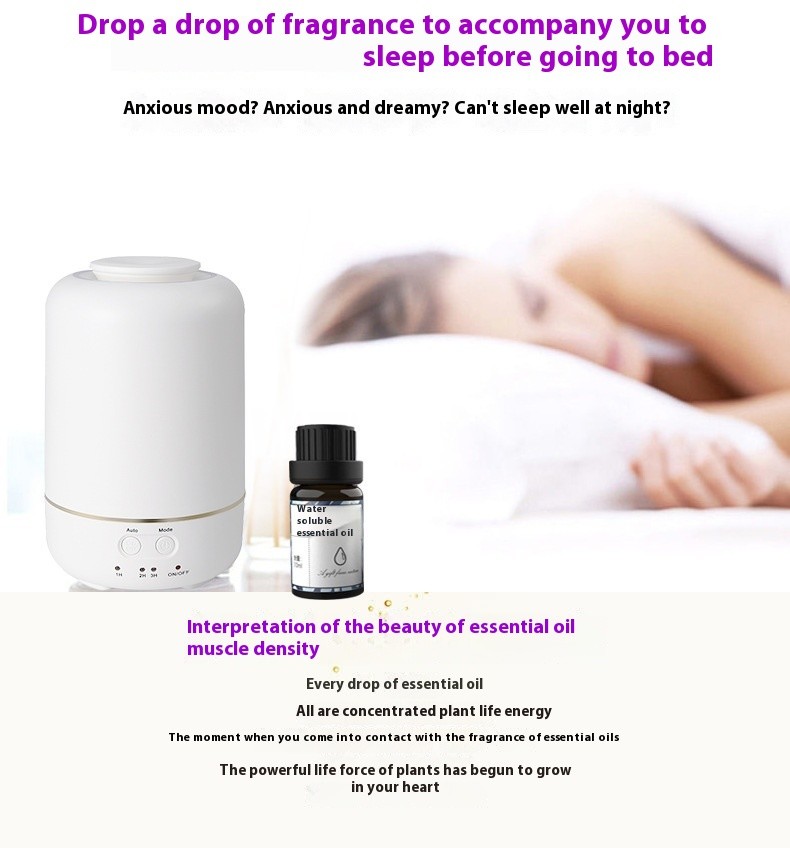 Soothing Fragrance Essential Oil 10ml For Aromatherapy Machine