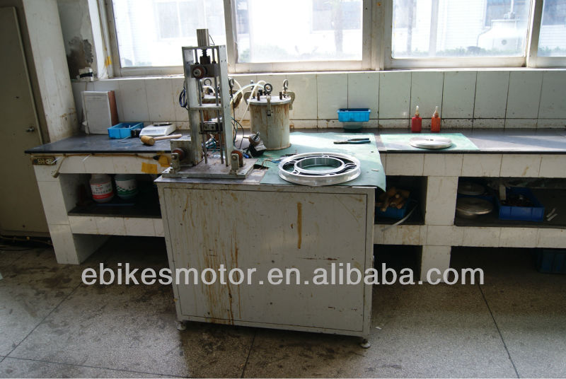Brushless gearless motor for 48V 1500W bicycle engine kit