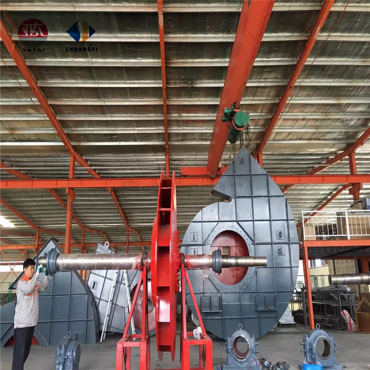 High Pressure Centrifugal Fan for Industrial Ventilation FRP/Steel Material Air Flow