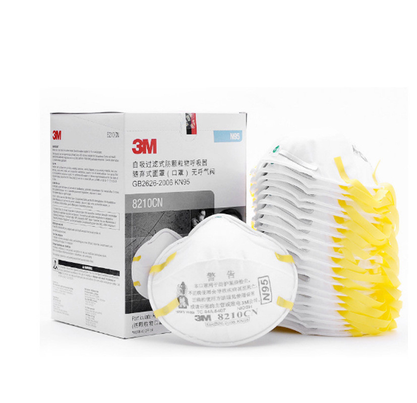 Instock N95 3M 8210 Face Mask Non Woven Surgical Mask BFE>95%
