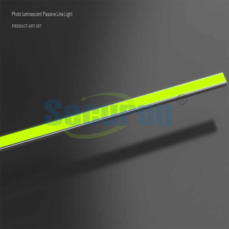 10mm Photoluminescent Strip Floorsafe Stair Nosing