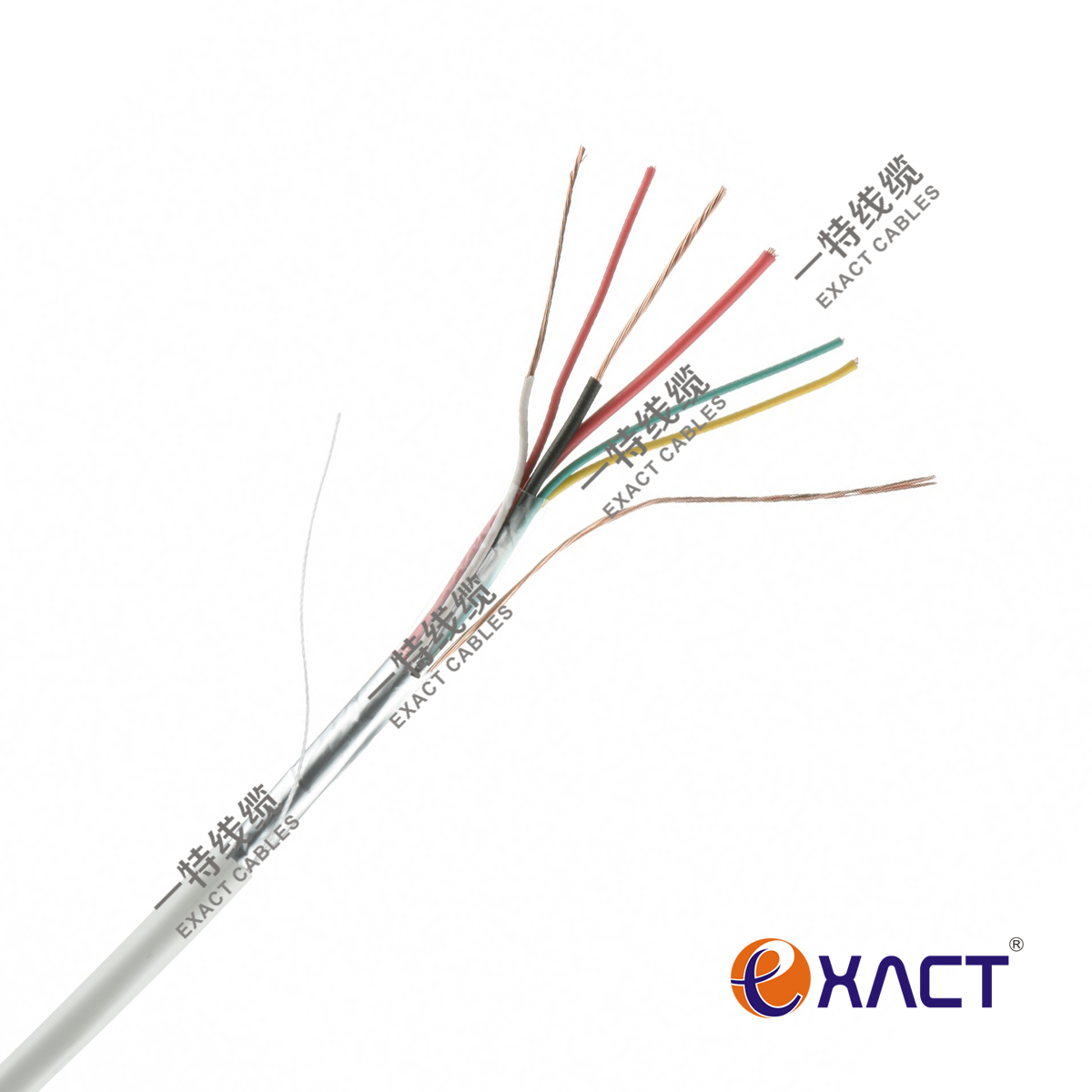 Eca CPR Stranded Composite Security Cable 4x0.22mm2 2x0.5mm2 Control Cable 5000000000
