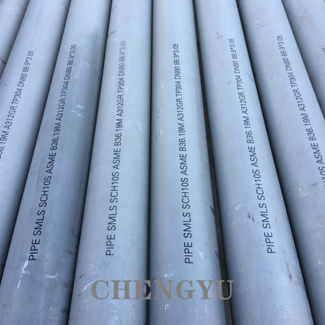 High Temperature Resistance 1.4301 Stainless Steel Seamless Pipe AISI 316H