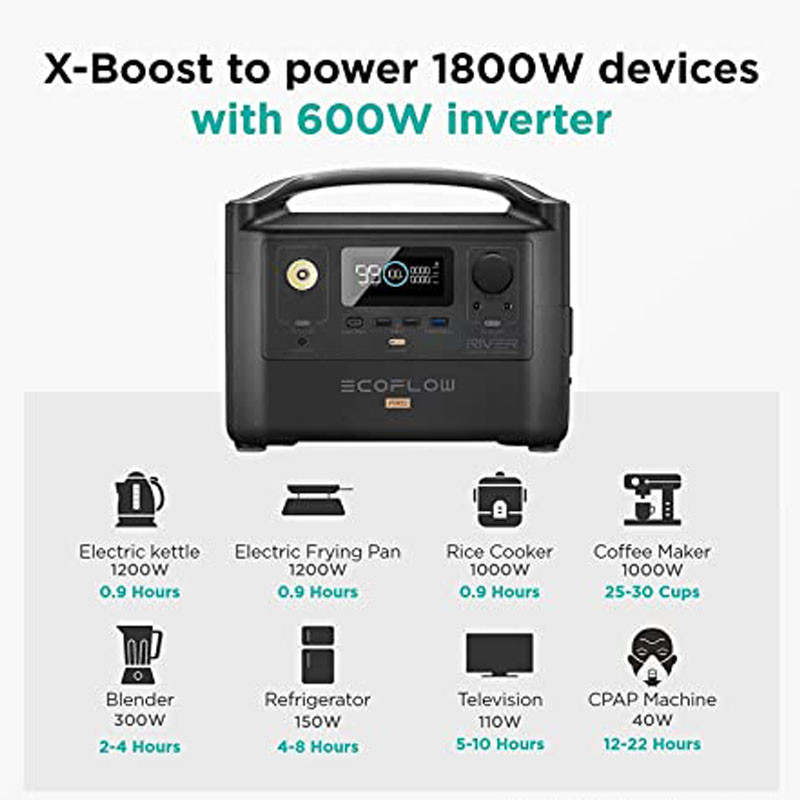 18650 720Wh Lithium Portable Power Station For Outdoor Camping RV