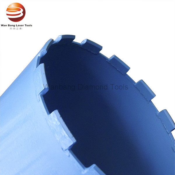 Fast Drilling Flat Top Segmented Wet Diamond Core Drill Bits