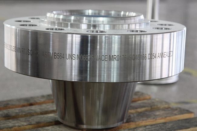 Nickel Alloy Flanges Tailor-made Weld Neck Flange WNRF Butt Weld Flange