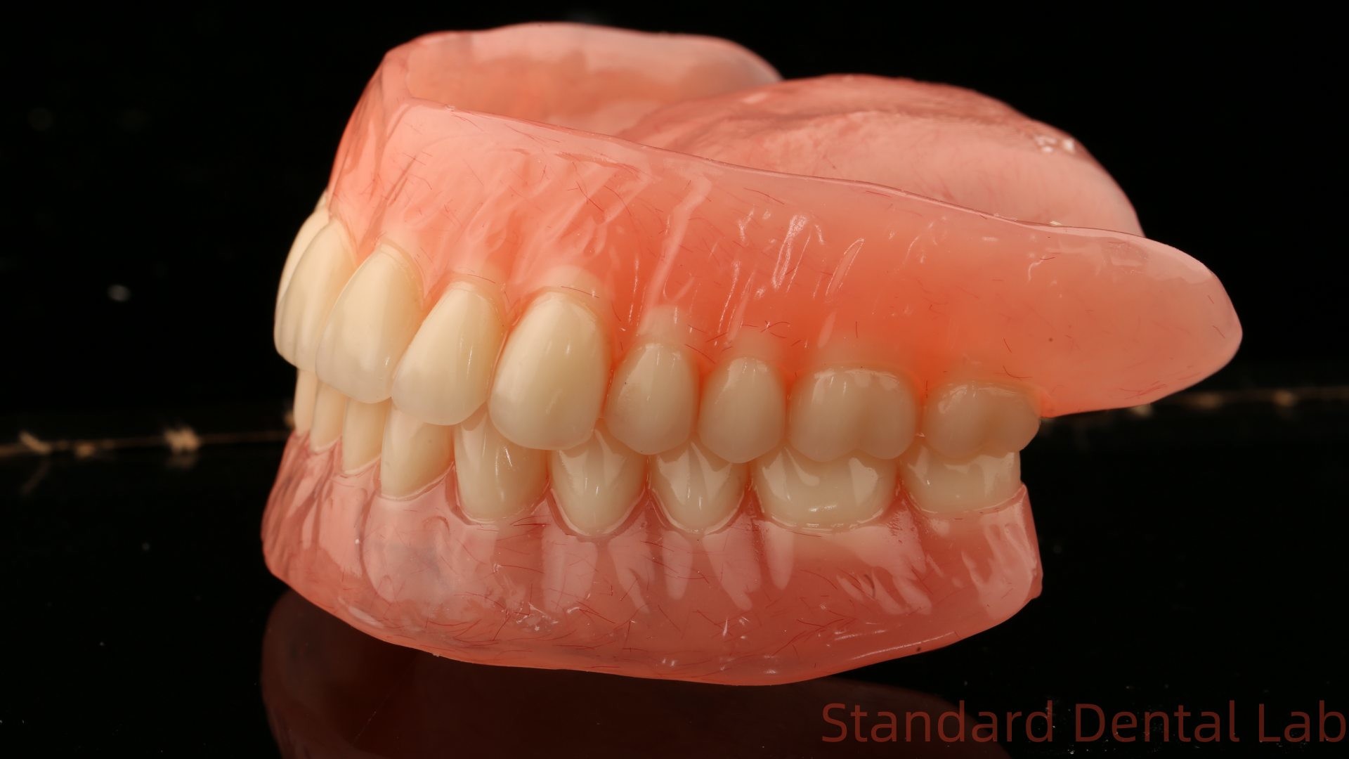 Heat Cured Ivoclar Full Acrylic Denture Dental Lab High Accuracy High Esthetic Advantage