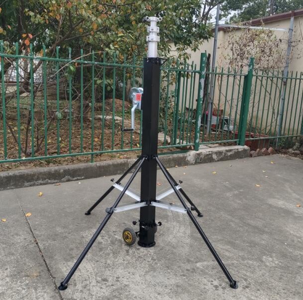 30ft 9m Vehicle Winch Up Lightweight Telescopic Mast Pole Antenna Pole Mast