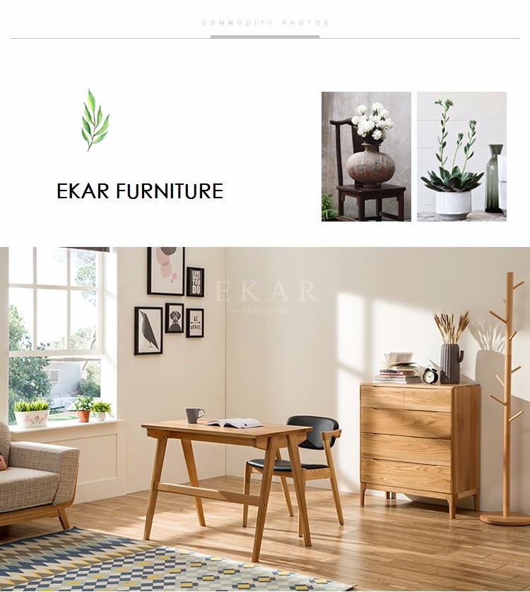 Nordic Modern Furniture Computer Book Desk Wooden Study Table