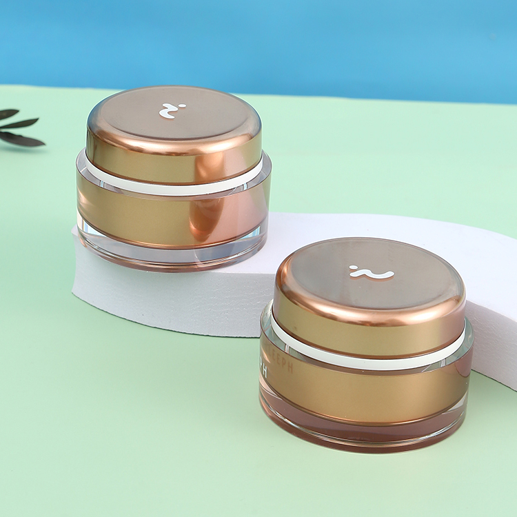 Eco Friendly Portable Containers 5ml 10g 20g Face Cream Jar Traveling Plastic Pot Jars for UV Nail Gel Cosmetic Packaging