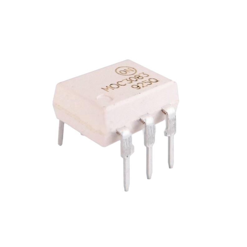 Sensor Connectors Low current noise Optocoupler MOC3083M Onsemi DIP 6 Wide operating frequency