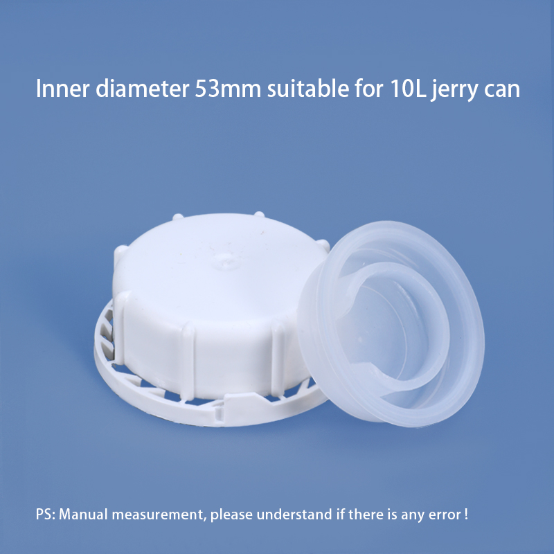 Professional IBC 60mm Plastic Lid Dust Cover With HDPE Gasket For 20-30L Jerry Can Made
